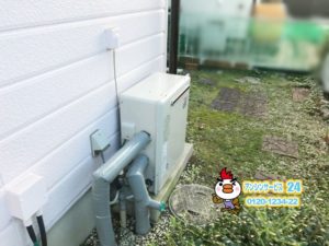岐阜県可児市 追い炊き配管　リンナイ給湯器取替工事【アンシンサービス24】