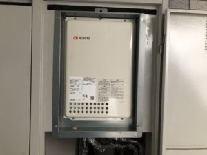 岐阜県 マンション ノーリツ ガス給湯器取替工事【株式会社山嘉】