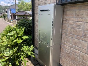 岐阜県 壁掛けガス給湯器取替工事【株式会社山嘉】