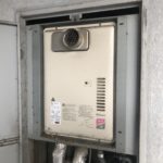 岐阜県 集合住宅 リンナイ 扉内設置ガス給湯器交換工事【株式会社山嘉】