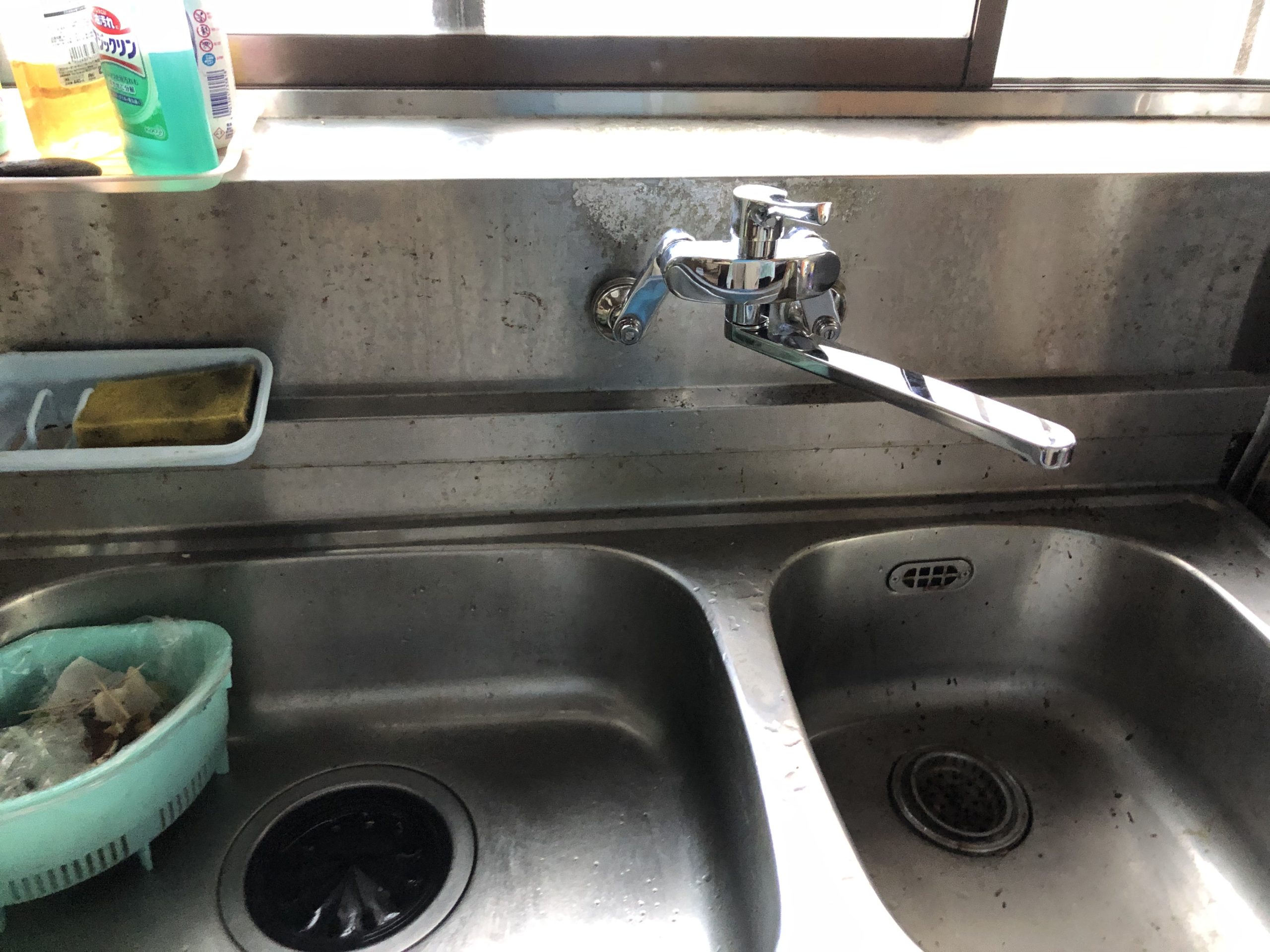 岐阜県 水廻り工事店 台所蛇口取替工事【株式会社山嘉】