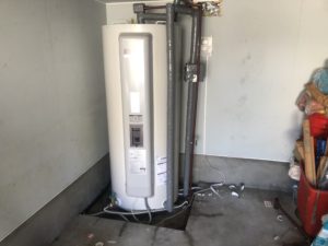 岐阜県 丸形電気温水器取替工事【株式会社山嘉】