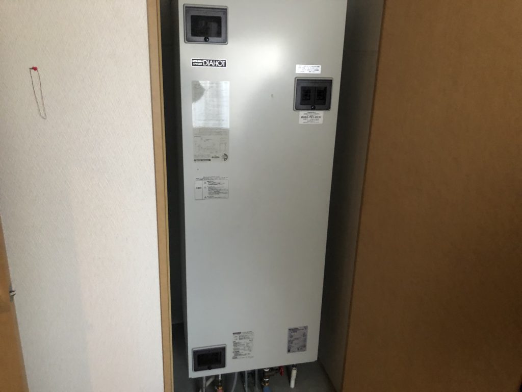 岐阜県 パナソニック 電気温水器取替工事【株式会社山嘉】