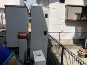岐阜県 三菱電機 ダイアホット 電気温水器交換工事【株式会社山嘉】