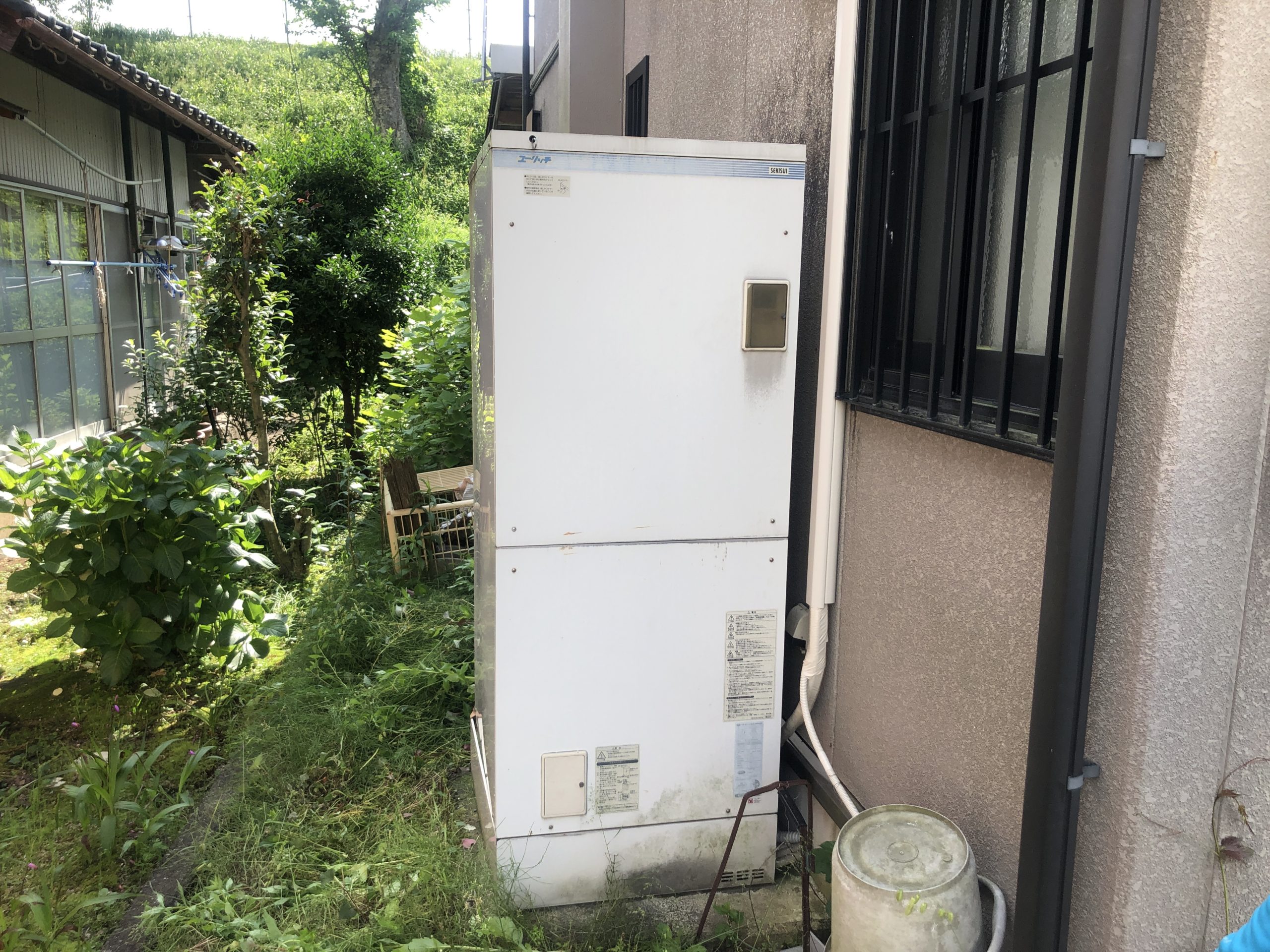 岐阜県 三菱電機 ダイアホット 電気温水器交換工事【株式会社山嘉】