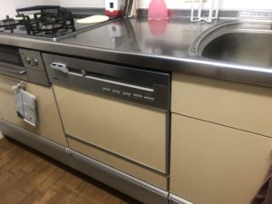 岐阜県 キッチンリフォーム Panasonic ビルトイン食洗機工事【株式会社山嘉】